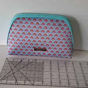 Bulgari Blue and Pink Cosmetic Bag